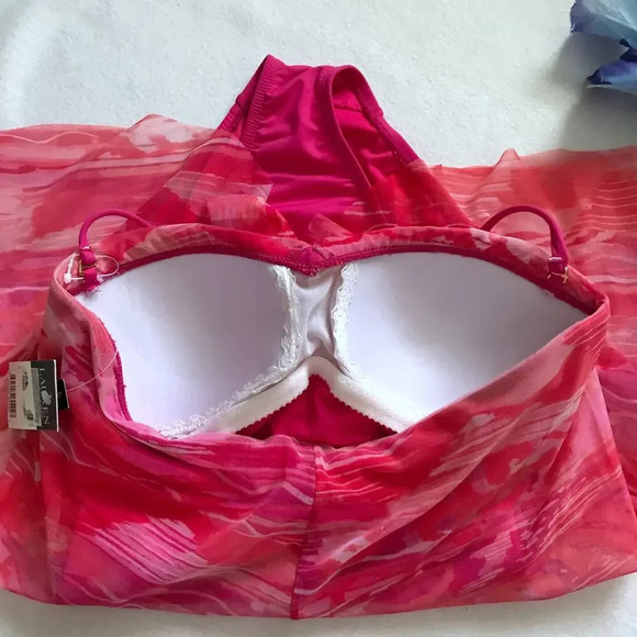 Lauren Ralph Lauren NWT One Piece Swim Suit Women 4 - Picture 9 of 14